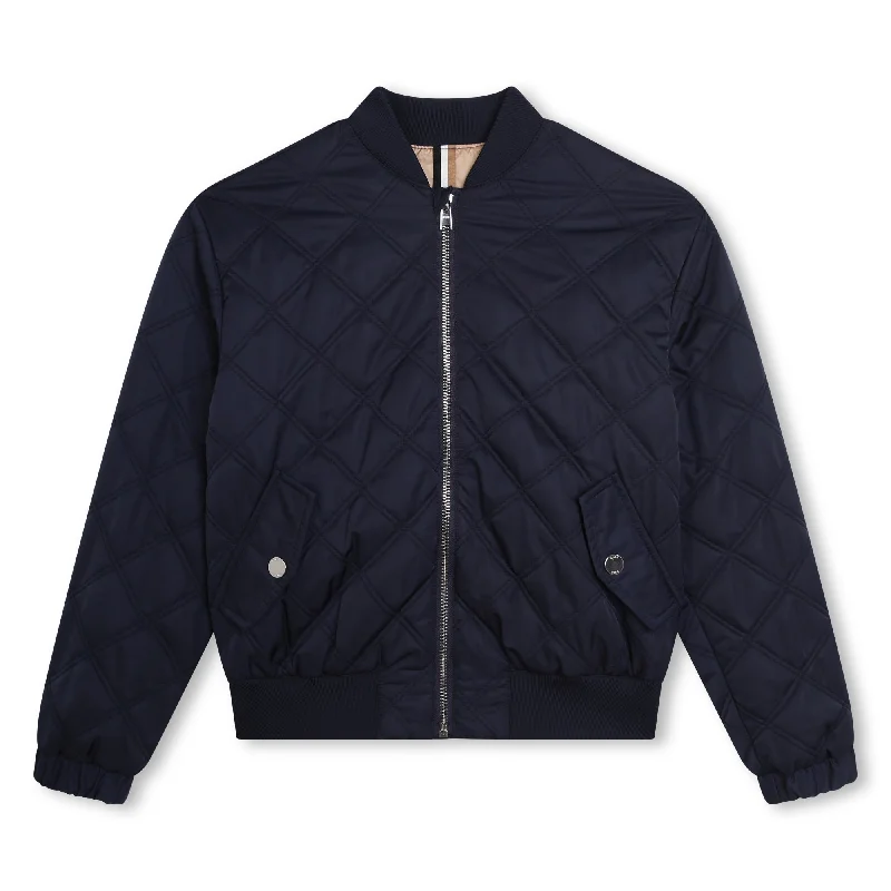 lightweight jackets for men -Navy Bomber Jacket