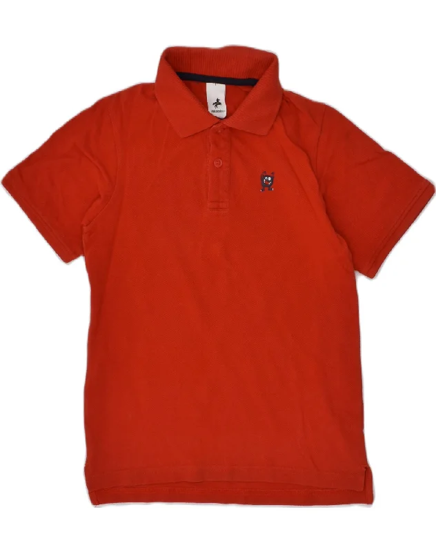 polo shirts for business casual wear -PALOMINO Boys Polo Shirt 9-10 Years Red Cotton