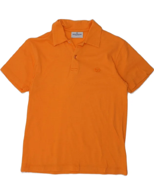 classic fit polo shirts for men -SERGIO TACCHINI Boys Polo Shirt 11-12 Years Orange Cotton