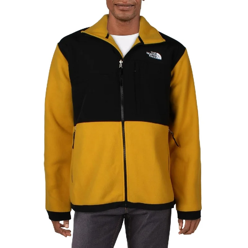 men's casual leather jackets -The North Face Mens Denali 2 Fleece Relaxed Fit Soft Shell Jacket