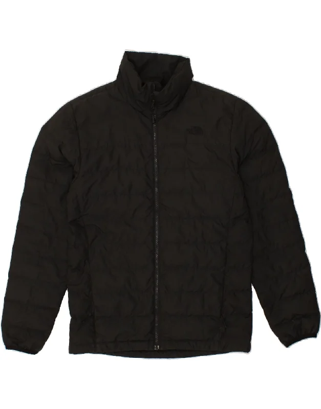 men's blazer jackets for work -THE NORTH FACE Mens Padded Jacket UK 36 Small Black Polyester