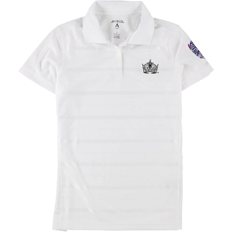 men's athletic pique polo shirts -Antigua Womens La Kings Polo Shirt