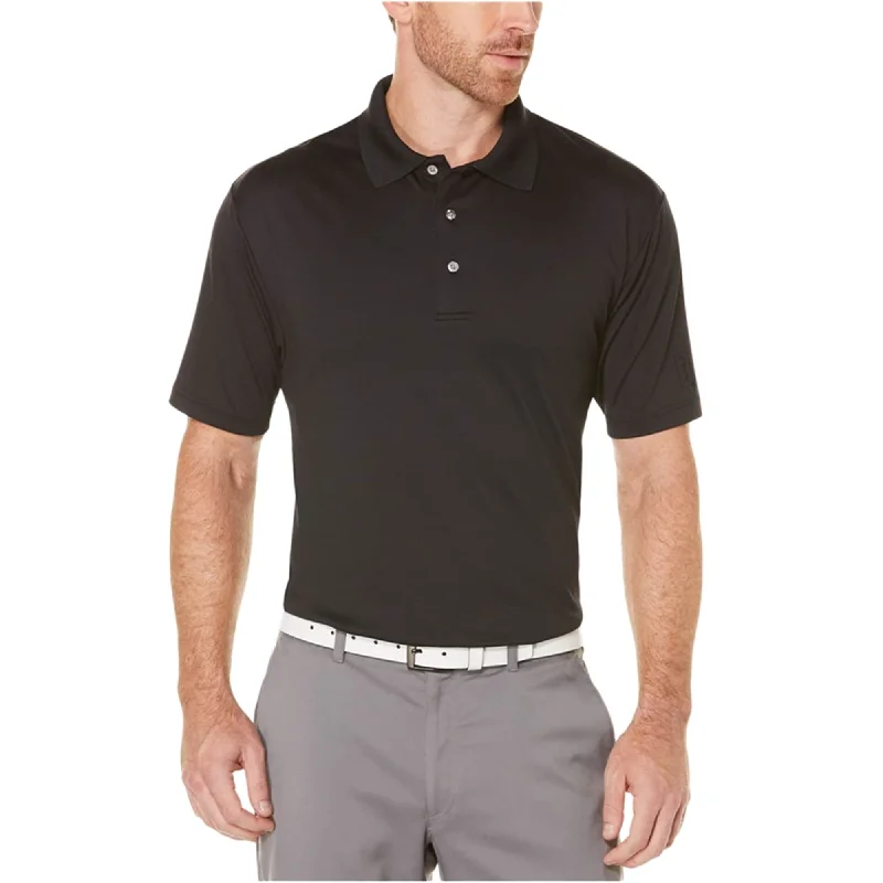 men's luxury cotton polo shirts -Pga Tour Mens Motion Flux Performance Rugby Polo Shirt