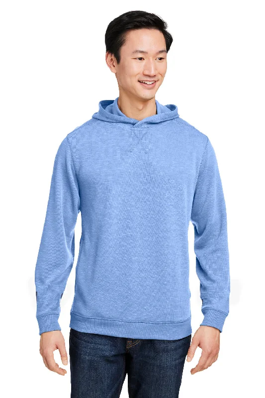 sleek sweatshirts for men -Nautica Mens Sun Surfer Supreme Hooded Sweatshirt Hoodie w/ Pockets - Vintage Mavi Blue