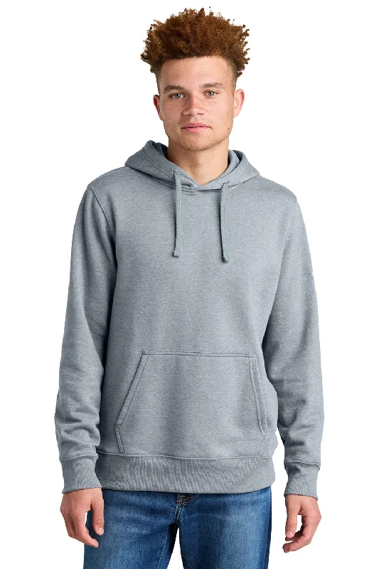 casual pullover sweatshirts -The North Face Mens Hooded Sweatshirt Hoodie w/ Pouch Pocket - Heather Light Grey - New